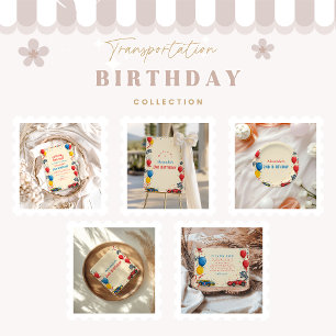 Two Fast Race Car 2nd Birthday Thank You Card