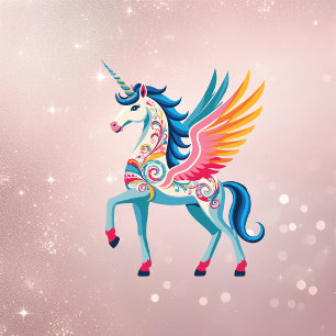 Personalised Unicorn Birthday Party Confetti