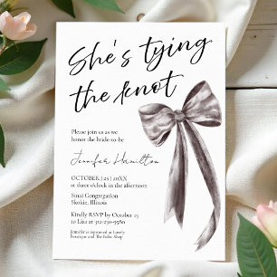 She's Tying the Knot   Bridal Shower Backdrops Tapestry