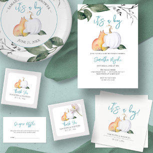 Woodland Baby Shower Invites