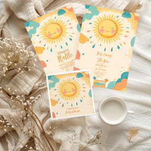 Boho Yellow Sunshine  Napkin