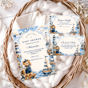 Enchanted Sailor Bear Books for Baby Enclosure Card