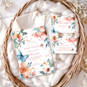 Butterfly Meadow Diapper Raffle Enclosure Card