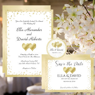 Elegant Gold Thanks For Being My Maid-of-Honour Thank You Card