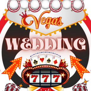 Vegas Wedding  Invitation