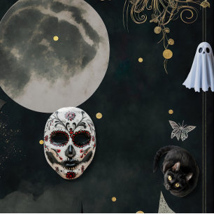 Purple Adult Halloween Party Invitation
