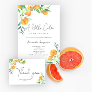 Oranges how big is mummy's belly enclosure card