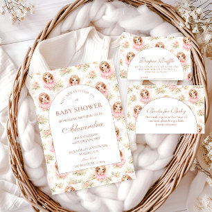 Magical Fairy Garden Baby Shower Napkin