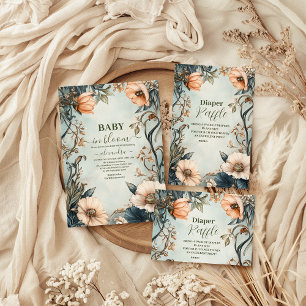 Baby in Bloom Wildflower  Enclosure Card