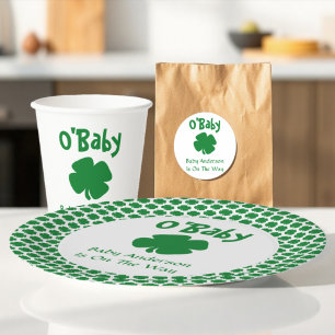 O'Baby St Patrick's Day Baby Shower Napkin