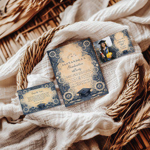 Mechanical Engineer Graduation RSVP Card