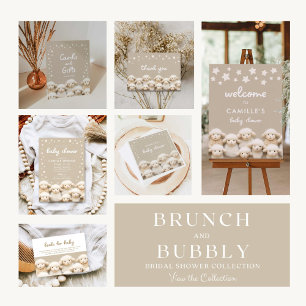 Sheep Barn Baby Shower Book Request Enclosure Card