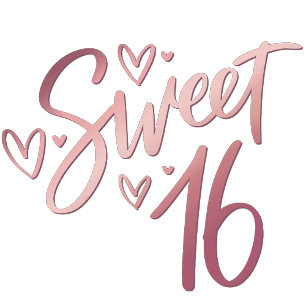 Sweet 16 Sixteen guestbook