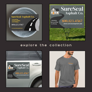 Driveway Sealing - Asphalt Paving Repair  T-Shirt