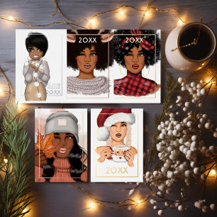 Chic Woman Santa Christmas