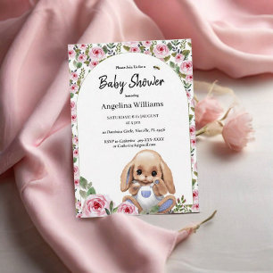 Paper Plate for baby shower with cute design.