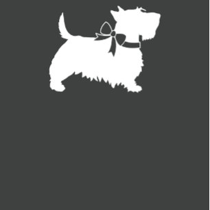 Scottish Terrier Dog Baby Shower Blue Boy Invitation
