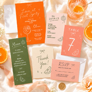 Hand drawn Flat RSVP Card