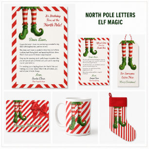 Christmas Message Card from Santa for Children