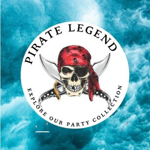 Pirate 40th Birthday Party  Invitation