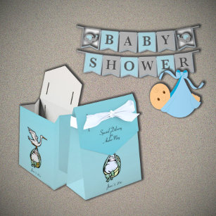 It's a Boy Bubble Baby Shower Invitation