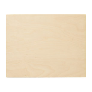 35.6 cm x 28 cm (14" x 11") Wood Wall Art