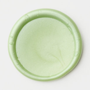 Wax Seals - 2.5 cm Diameter Sticker, Colour:Apple Green