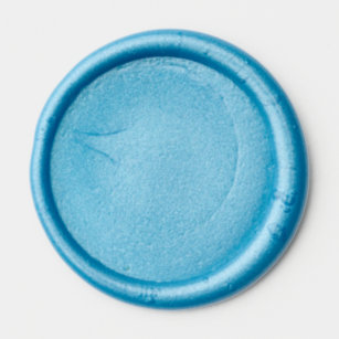 Wax Seals - 2.5 cm Diameter Sticker, Colour:Blue