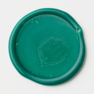 Wax Seals - 2.5 cm Diameter Sticker, Colour:Dark Green