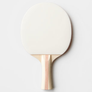 Ping Pong Paddle, Black Rubber Back