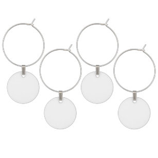 Set of Four Wine Charms