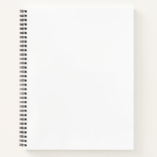 Custom 21.6 cm x 28 cm Spiral Notebook