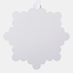Paper Tree Decoration Style: Snowflake, Paper: Pearl Ice, Envelopes: None