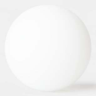 Three Star Ping Pong Ball, White