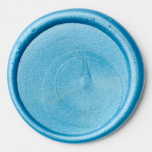 Wax Seals - 3.2 cm Diameter Sticker, Colour:Blue