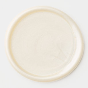 Wax Seals - 3.2 cm Diameter Sticker, Colour:Ivory White