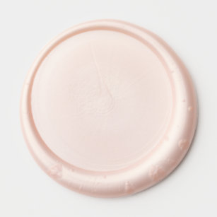 Wax Seals - 3.2 cm Diameter Sticker, Colour:Pearl Blush