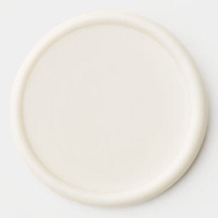Wax Seals - 3.2 cm Diameter Sticker, Colour:Pearl White