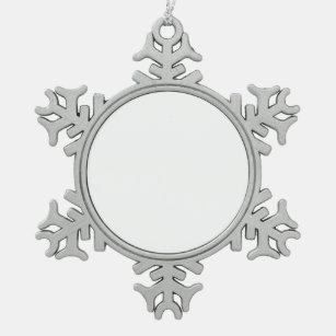 Pewter Snowflake Decoration