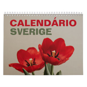 Svensk Kalender med Helligdag   Sewden 2026 Calendar