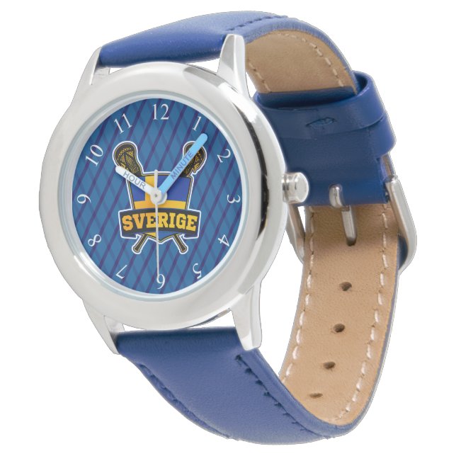 Svenska Sweden Lacrosse Watch (Angled)