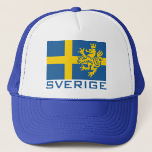 Sverige Flag Trucker Hat