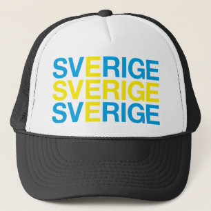 SVERIGE Flag Trucker Hat