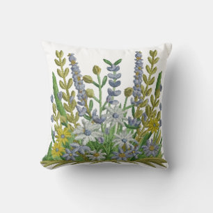 SVery Spring Flower Pillow Covers Embroidered