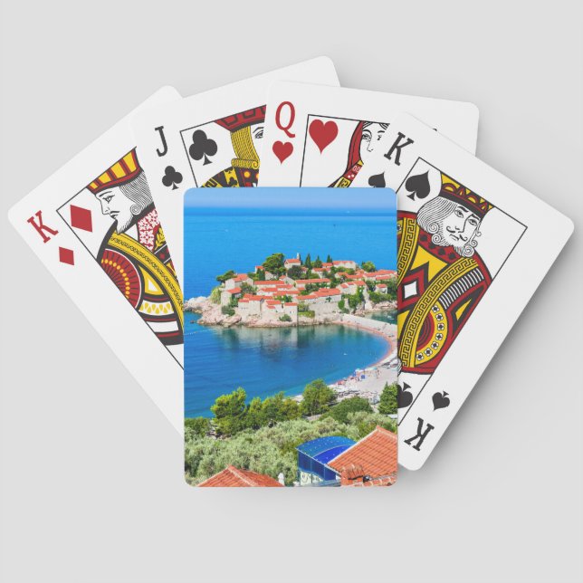 Sveti Stefan Playing Cards (Back)