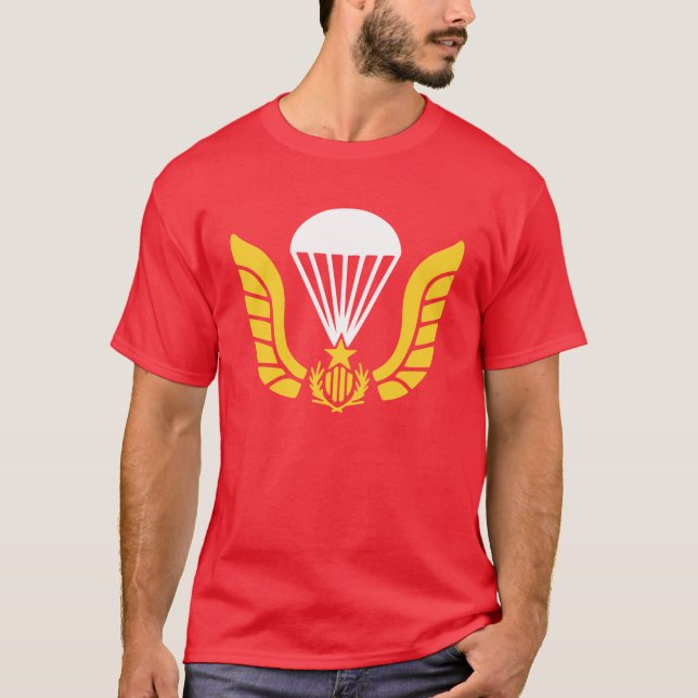 SVN Basic Airborne Badge South Vietnamese Army T-Shirt (Front)