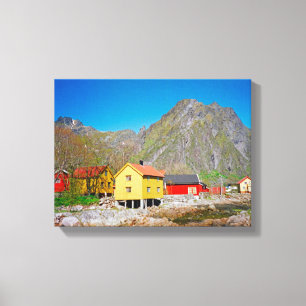 Svolvaer, Norway Canvas Print