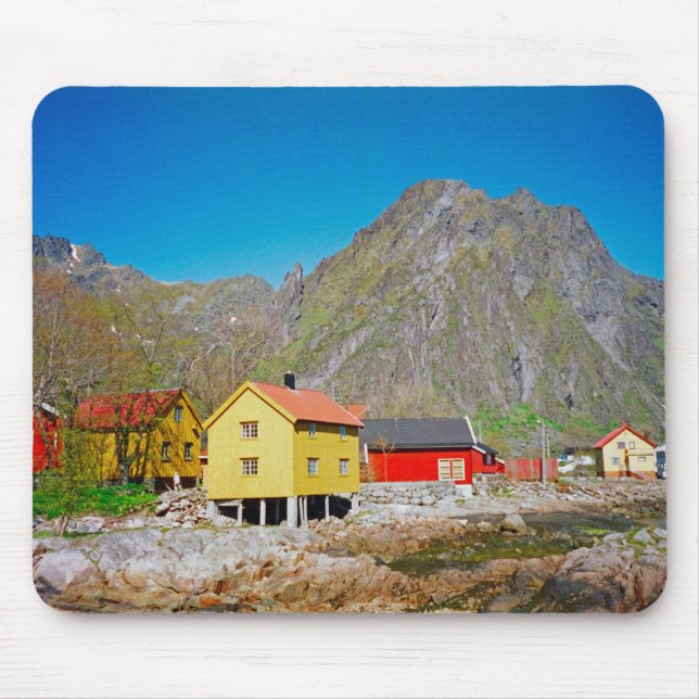 Svolvaer, Norway Mouse Pad (Front)