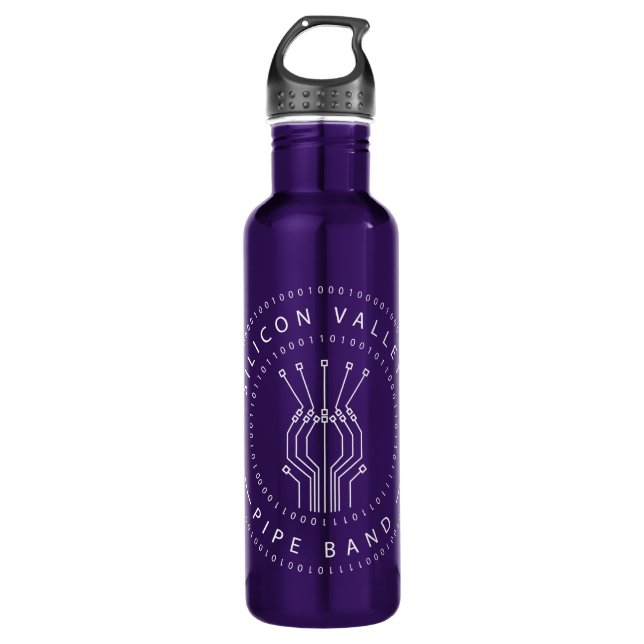 SVPB Bage Logo (in white) 710 Ml Water Bottle (Front)