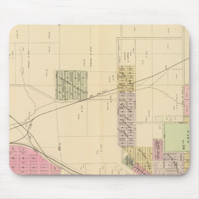 SW Omaha, Nebraska Mouse Pad (Front)